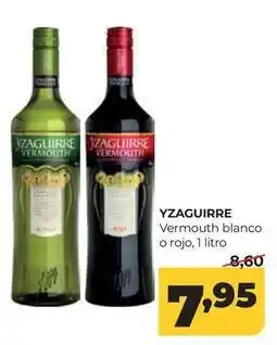 Alimerka Yzaguirre - vermouth blanco o rojo oferta