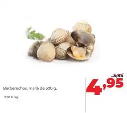 Alimerka Berberechos, malla de 500 g oferta