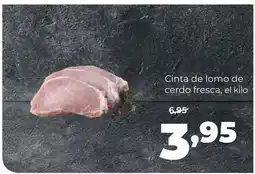 Alimerka Cinta de lomo de cerdo fresca oferta