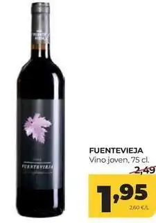 Alimerka Fuentevieja - vino joven oferta