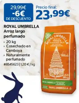 Costco Royal Umbrella arroz largo perfumado oferta