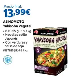 Costco Ajinomoto yakisoba vegetal oferta