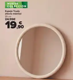 Carrefour Espejo Trudy efecto mármol oferta