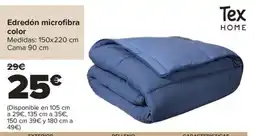 Carrefour Tex Home edredón microfibra color oferta