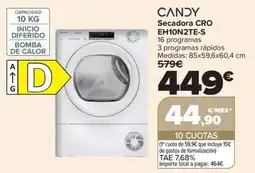 Carrefour Candy secadora cro eh10n2te-s oferta