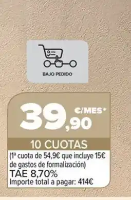 Carrefour Bajo pedido oferta