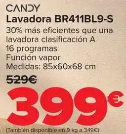 Carrefour Candy lavadora br411bl9-s oferta