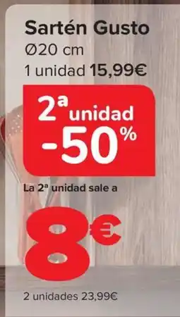 Carrefour Sartén Gusto oferta