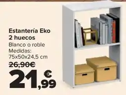 Carrefour Eko estantería 2 huecos oferta
