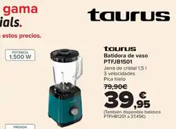 Carrefour taurus batidora de vaso ptfjb1501 oferta