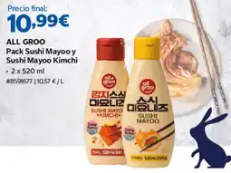 Costco All Groo Pack Sushi Mayoo y Sushi Mayoo Kimchi oferta