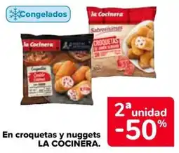 Carrefour Express La cocinera En croquetas y nuggets oferta