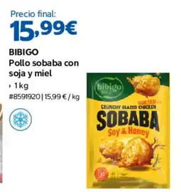 Costco Bibigo pollo sobaba con soja y miel oferta
