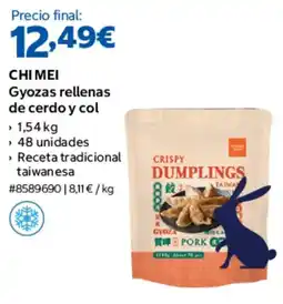 Costco Chi Mei gyozas rellenas de cerdo y col oferta