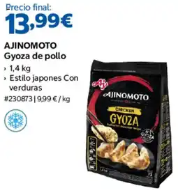 Costco Ajinomoto gyoza de pollo oferta
