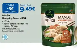 Costco Bibigo dumpling ternera bbq oferta