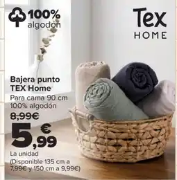 Carrefour Tex Home bajera punto oferta