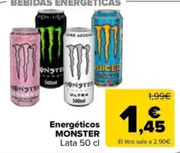 Carrefour Express Energéticos MONSTER oferta