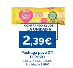 Dialsur Cash & Carry Elpozo pechuga pavo 0% oferta