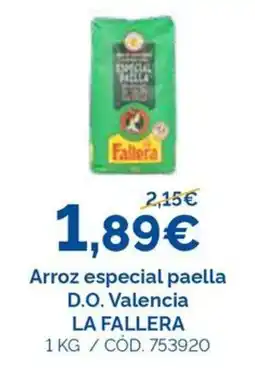 Dialsur Cash & Carry La fallera arroz especial paella oferta