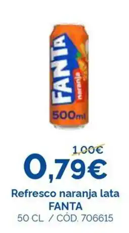 Dialsur Cash & Carry Fanta refresco naranja lata oferta