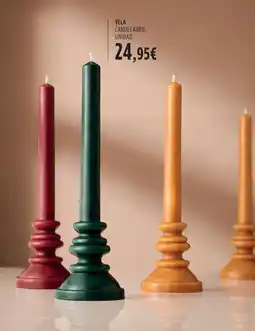 El Corte Inglés Vela - candelabro oferta