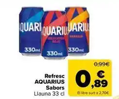 Carrefour Express Aquarius - refresc oferta
