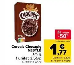 Carrefour Express Nestlé - cereals chocapic oferta