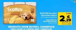 Carrefour Express Scottex - sensitive komunko papera oferta