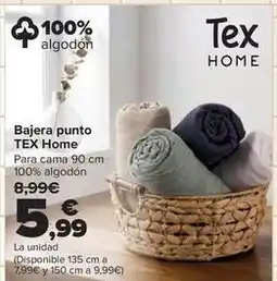 Carrefour Tex home - bajera punto oferta