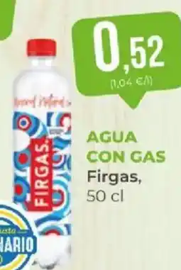 SPAR Firgas agua con gas oferta