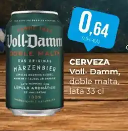 SPAR Voll-Damm doble malta oferta