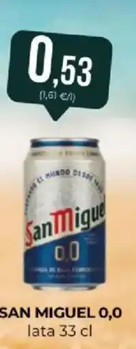 SPAR San Miguel 0,0 oferta