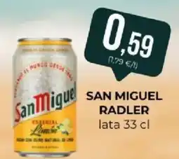 SPAR San Miguel radler oferta