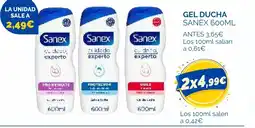Supermercados La Despensa Sanex gel ducha oferta