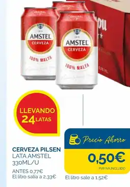 Supermercados La Despensa Cerveza pilsen lata amstel oferta