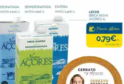 Supermercados La Despensa Nova Acores leche brick nova oferta