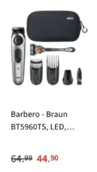 MediaMarkt Barbero Braun BT5960TS, LED oferta