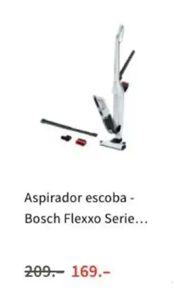 MediaMarkt Aspirador escoba Bosch Flexxo Serie oferta