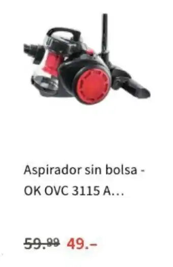 MediaMarkt Aspirador sin bolsa OK OVC 3115 A oferta