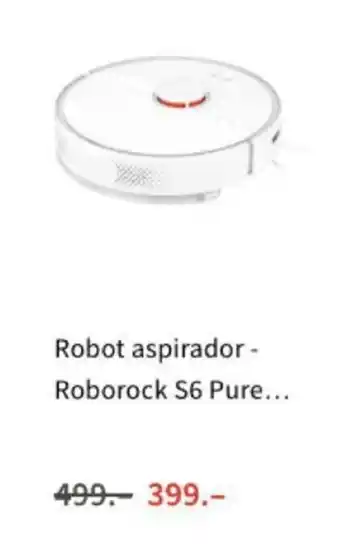 MediaMarkt Robot aspirador ROborock S6 Pure oferta