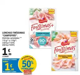 E.Leclerc Campo Frío lonchas finíssimas oferta
