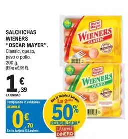 E.Leclerc Oscar Mayer wiener classic oferta