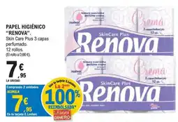 E.Leclerc Renova papel higiénico oferta