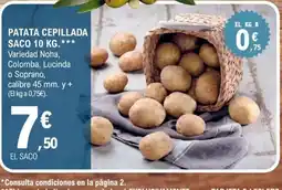 E.Leclerc Patata cepillada oferta