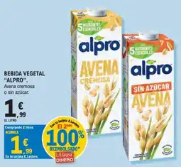 E.Leclerc Alpro bebida vegetal oferta
