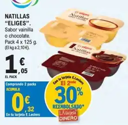 E.Leclerc eliges natillas oferta