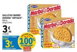 E.Leclerc Artiach galletas marbú dorada oferta