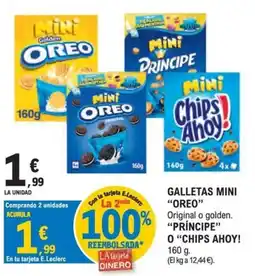 E.Leclerc Oreo galletas mini oferta