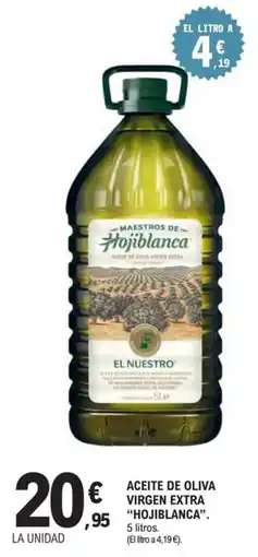 E.Leclerc Hojiblanca aceite de oliva virgen extra oferta